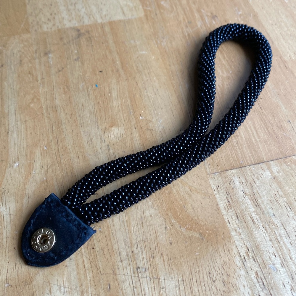 Jeun Bang black with beads 6” strap only